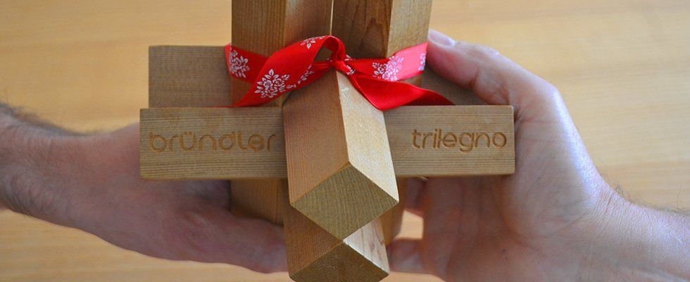 Eine Familie spielt in ihrem neuen Zuhause in einem Pappkarton.