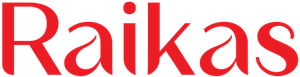 Punainen Raikas- logo valkoisella taustalla