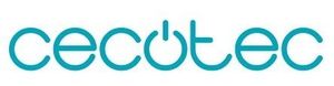 El logotipo de cecutec es azul y blanco sobre fondo blanco.