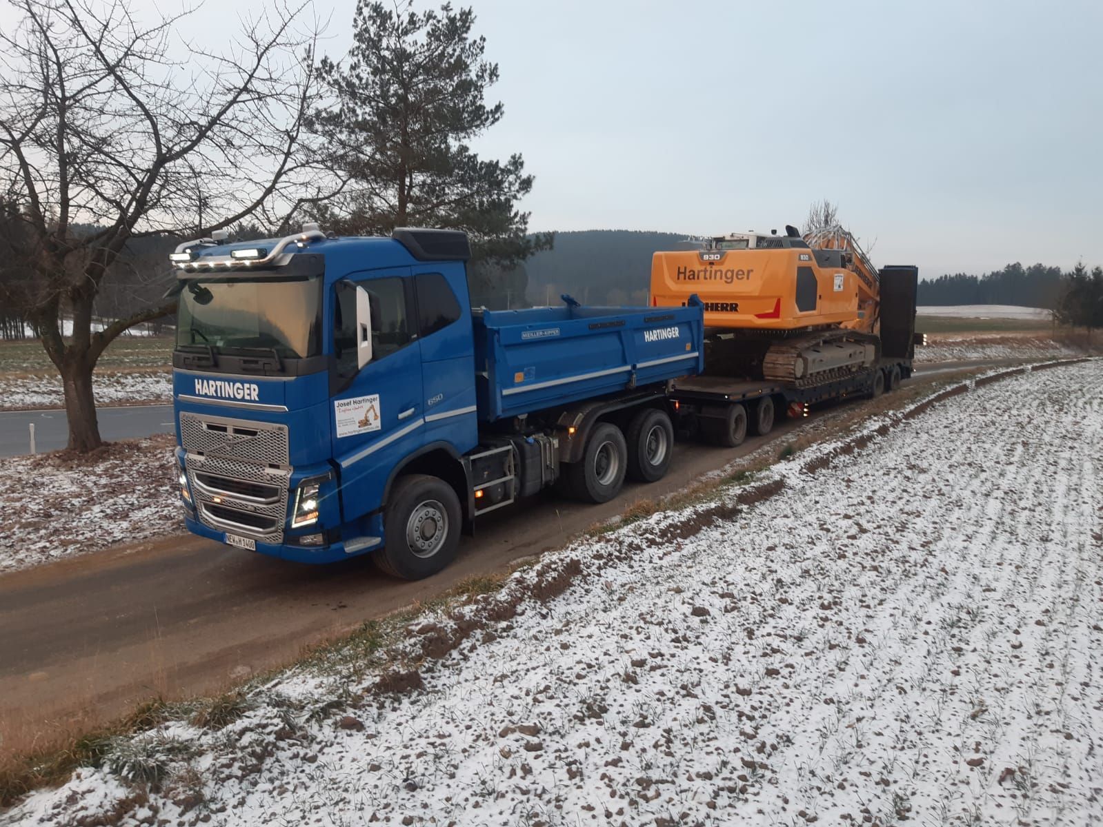 Tiefbauarbeiten der Josef Hartinger Tiefbau GmbH