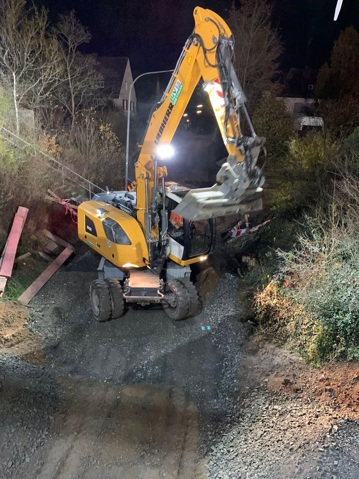 Tiefbauarbeiten der Josef Hartinger Tiefbau GmbH