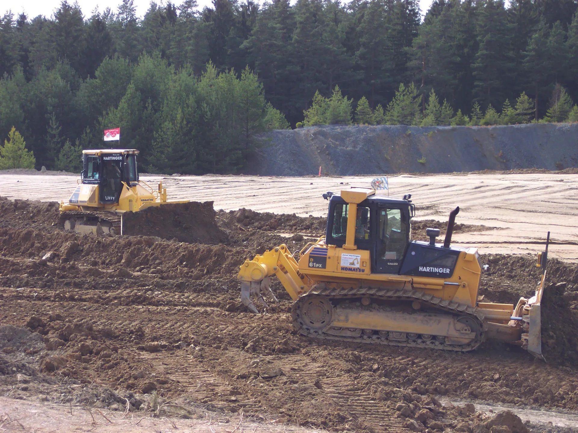 Tiefbauarbeiten der Josef Hartinger Tiefbau GmbH