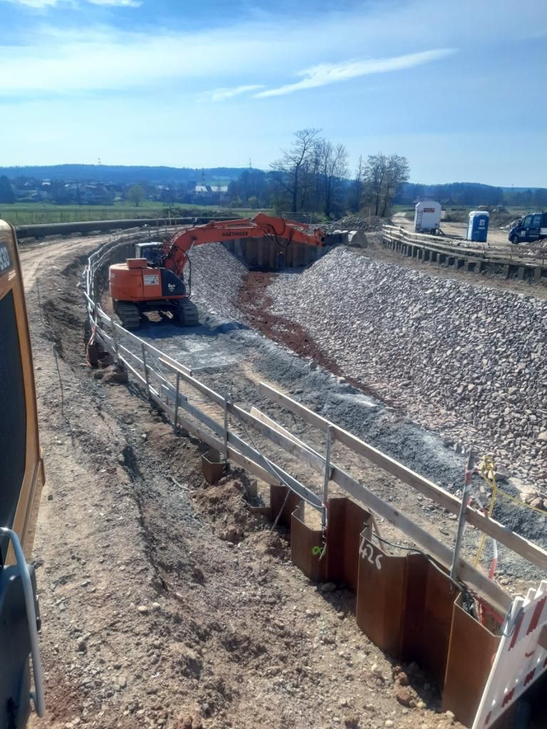 Tiefbauarbeiten der Josef Hartinger Tiefbau GmbH