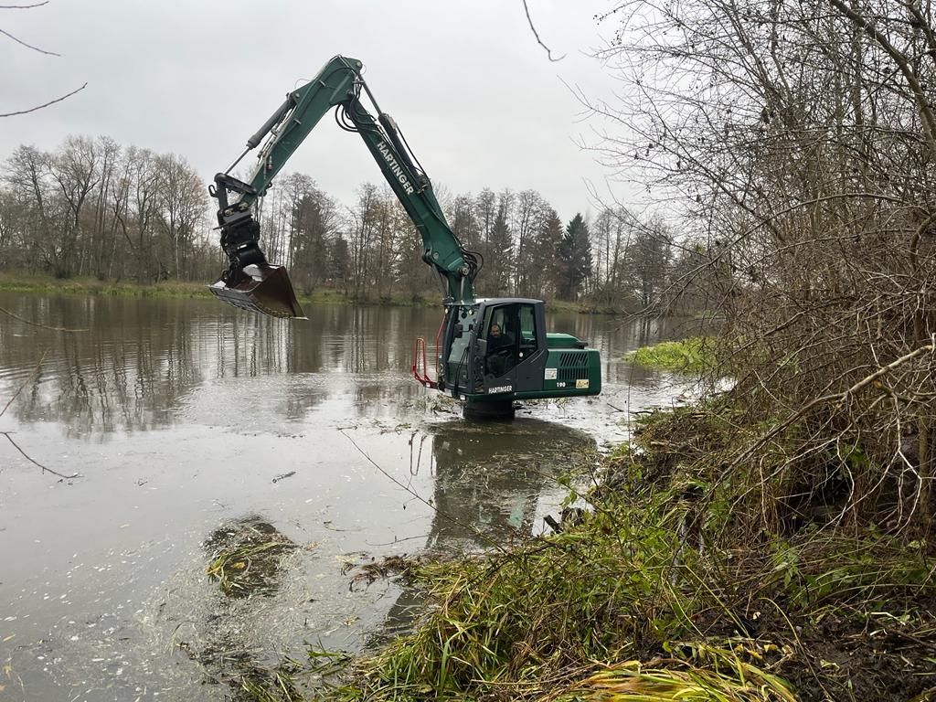 Tiefbauarbeiten der Josef Hartinger Tiefbau GmbH