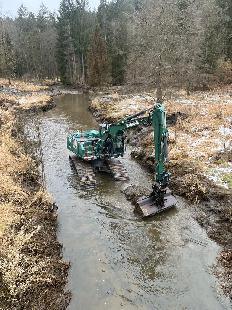 Tiefbauarbeiten der Josef Hartinger Tiefbau GmbH