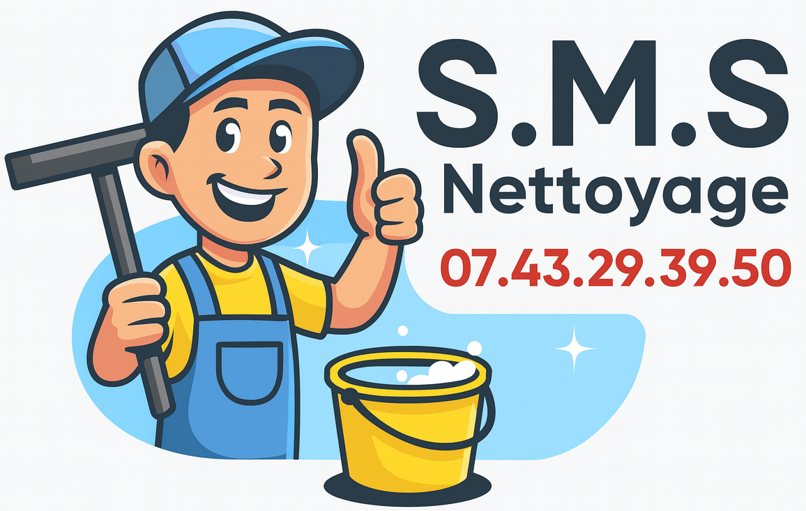 Logo de SMS Nettoyage.