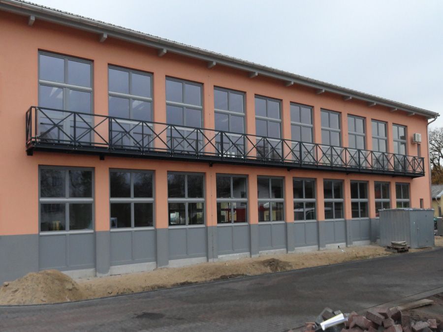 Einheitliche Balkone Industriekomplexe