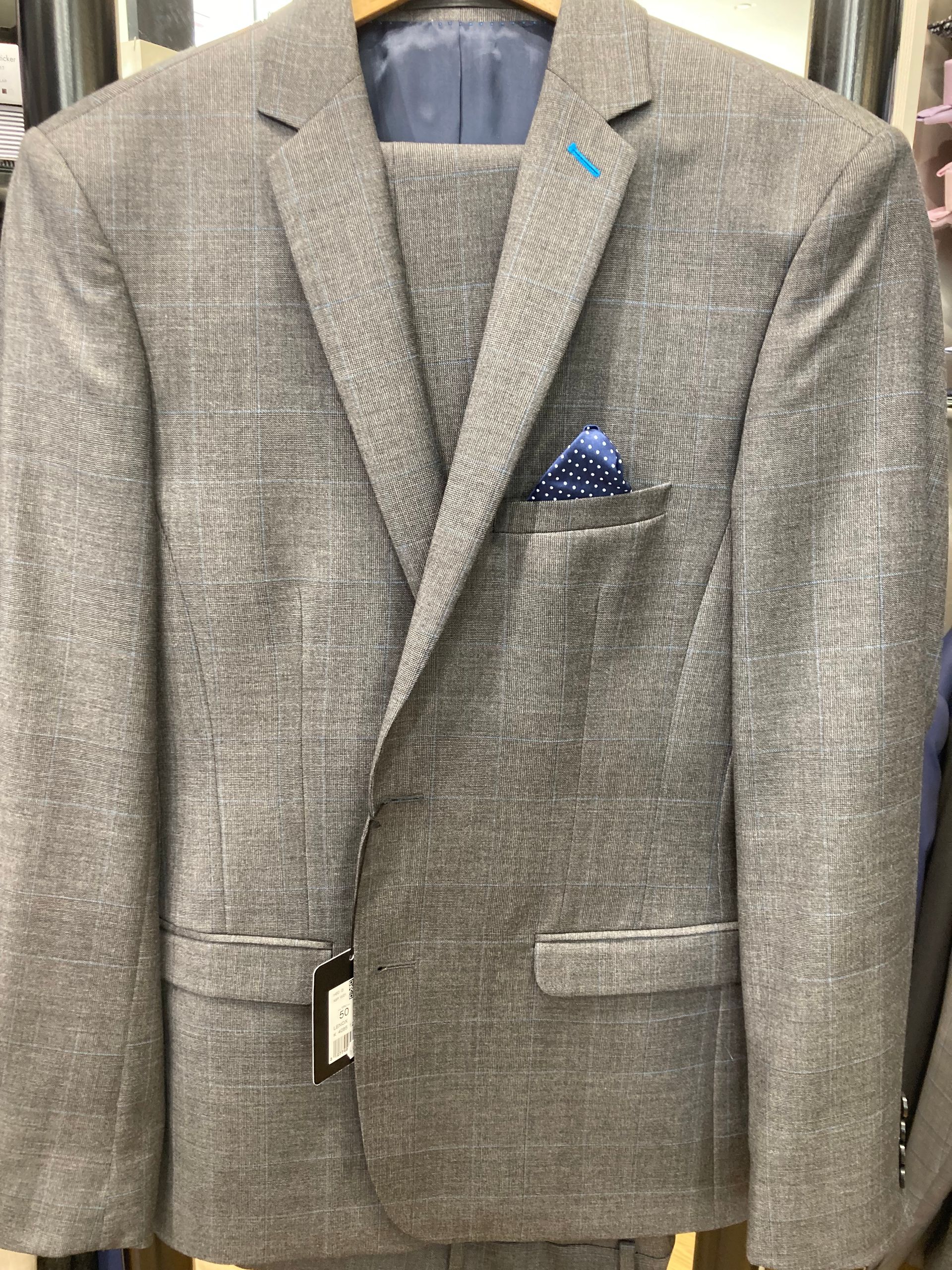 Veste de costume grise