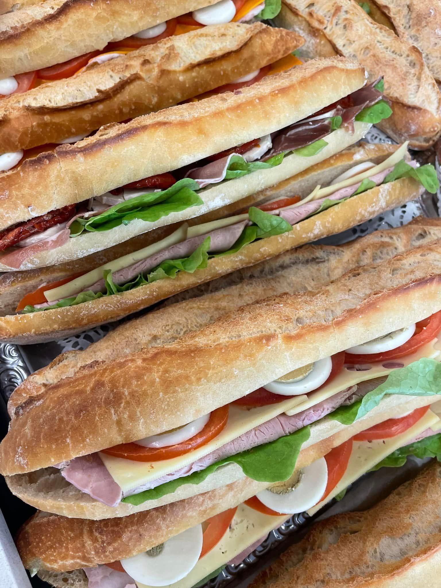 Des sandwichs
