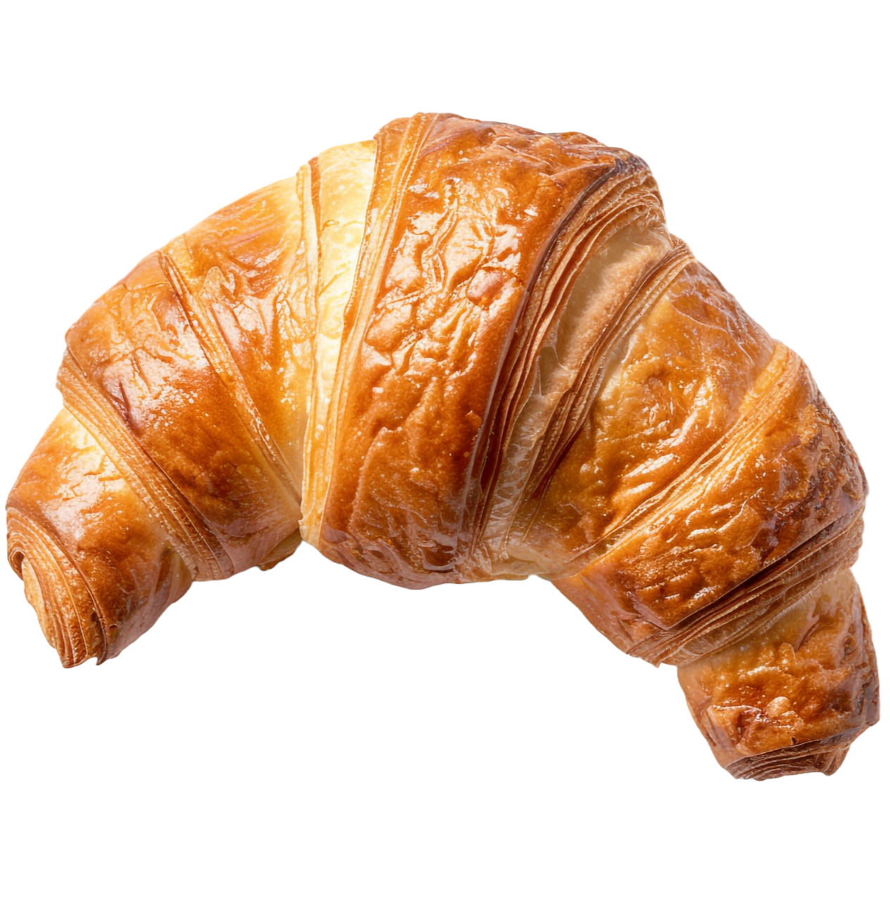 Croissant doré.