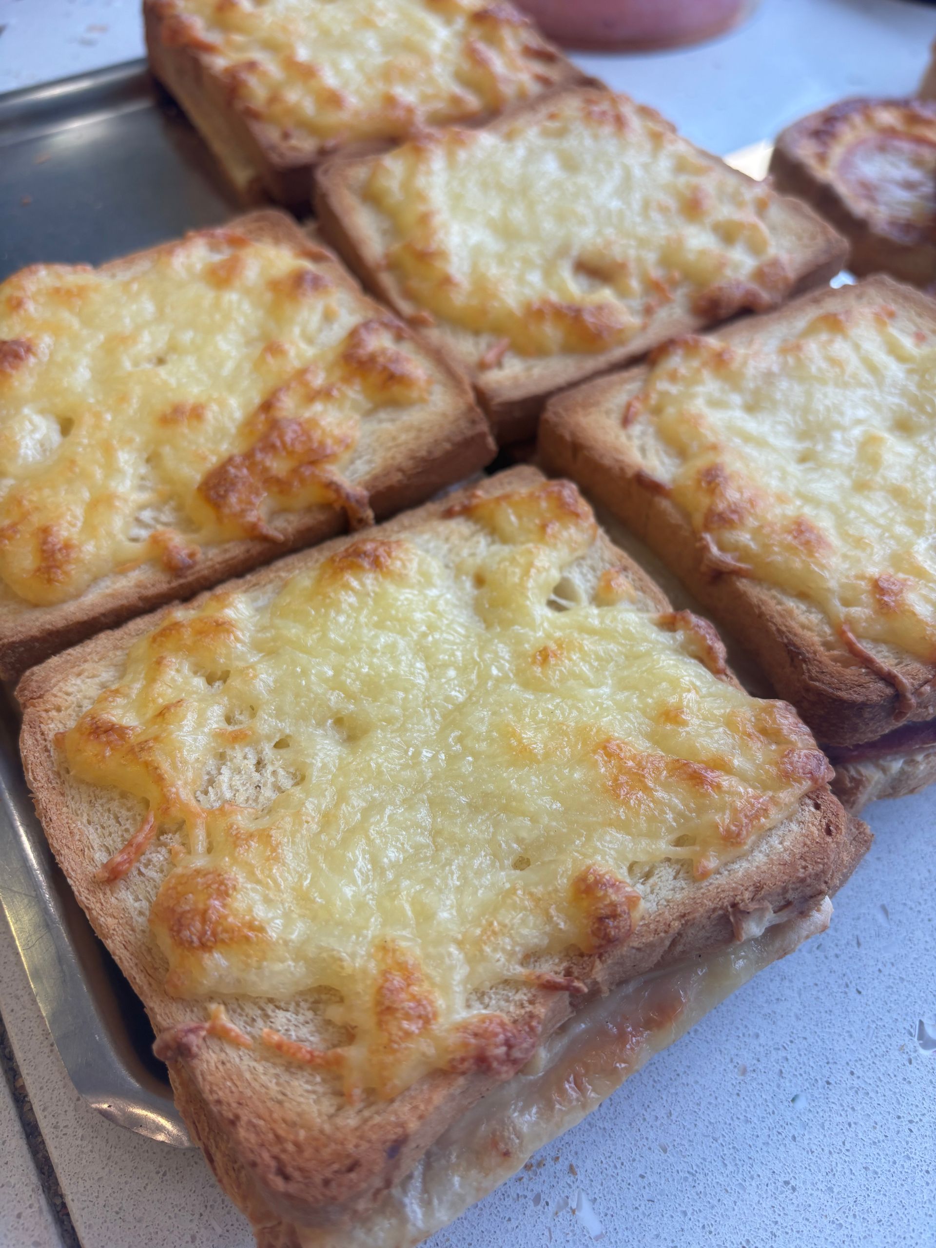 Plusieurs types de gratins.