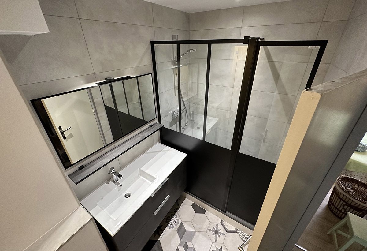 Salle de bains rénovée