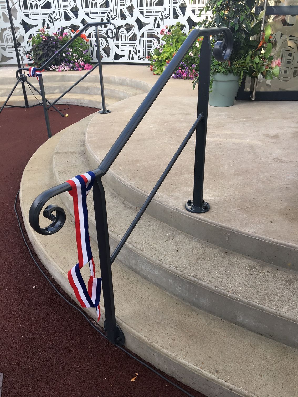 Rambarde en aluminium