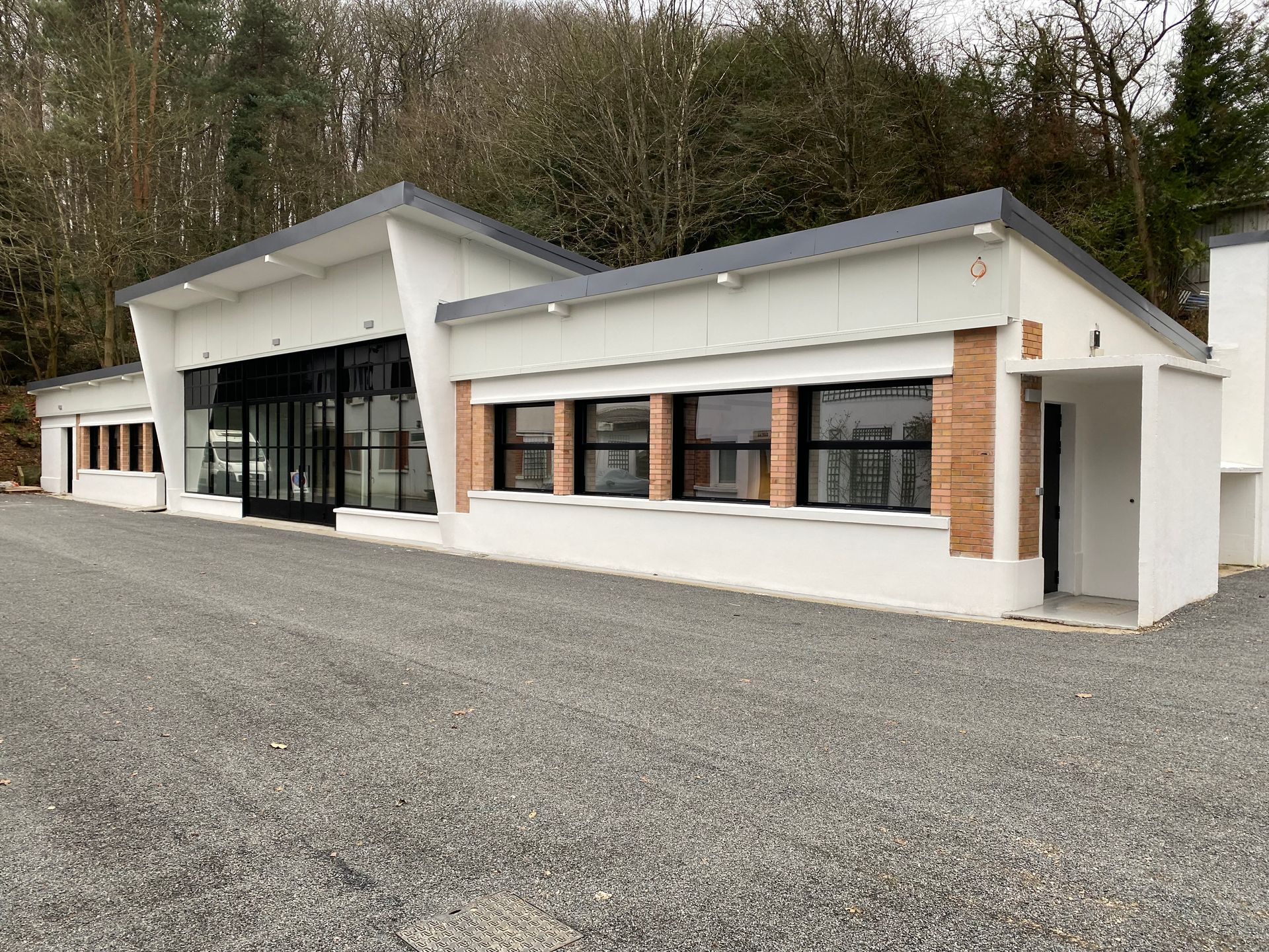 Fenêtre neuves sur un bâtiment professionnel