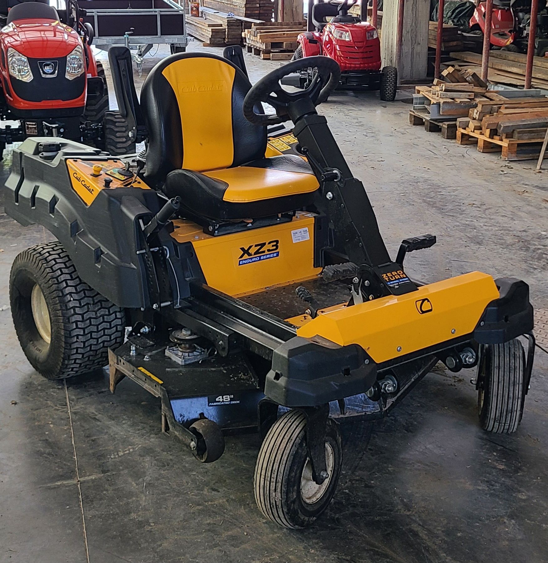 zero turn, braquage 0°, cub cadet, xz, motoculture, montmorin, ravel