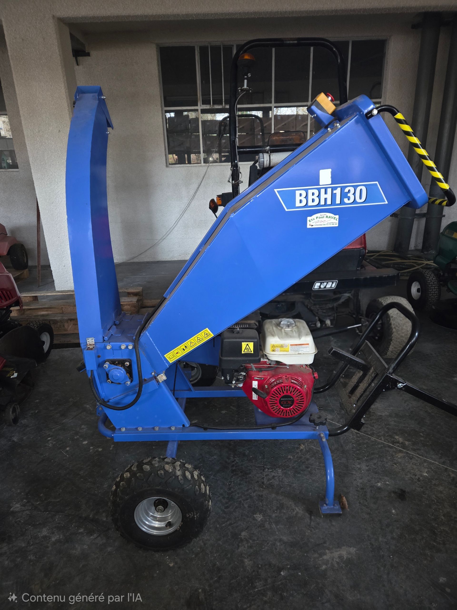 broyeur de branches, stihl, électrique, termique, prise de force, puy-de dome, billom, montmorin, auvergne, paul ravel, motoculture