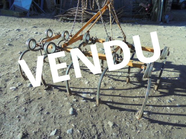 cultivateur brabant extirpateur occasion