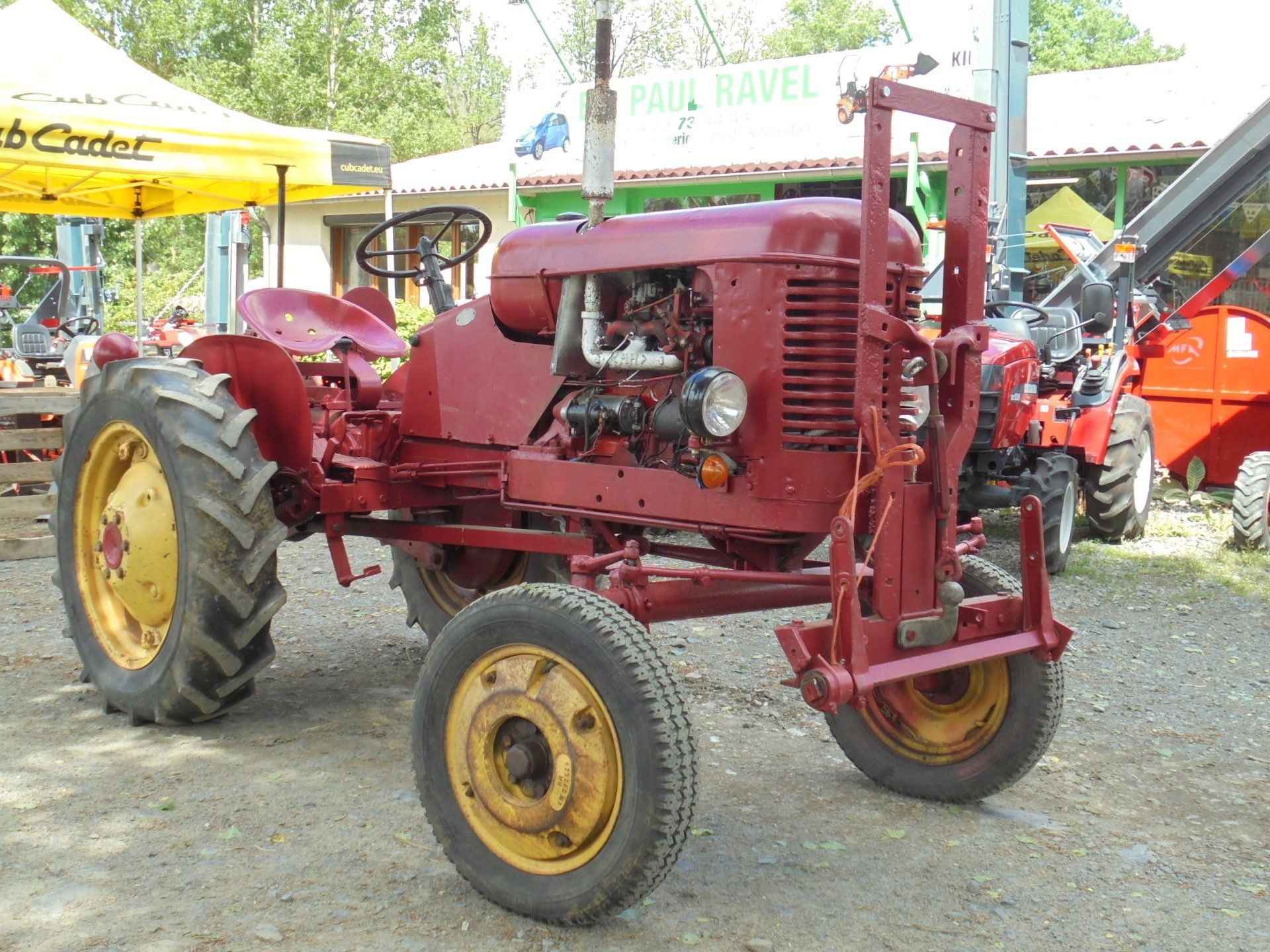 tracteur micro tracteur hydrostatique mécanique occasion