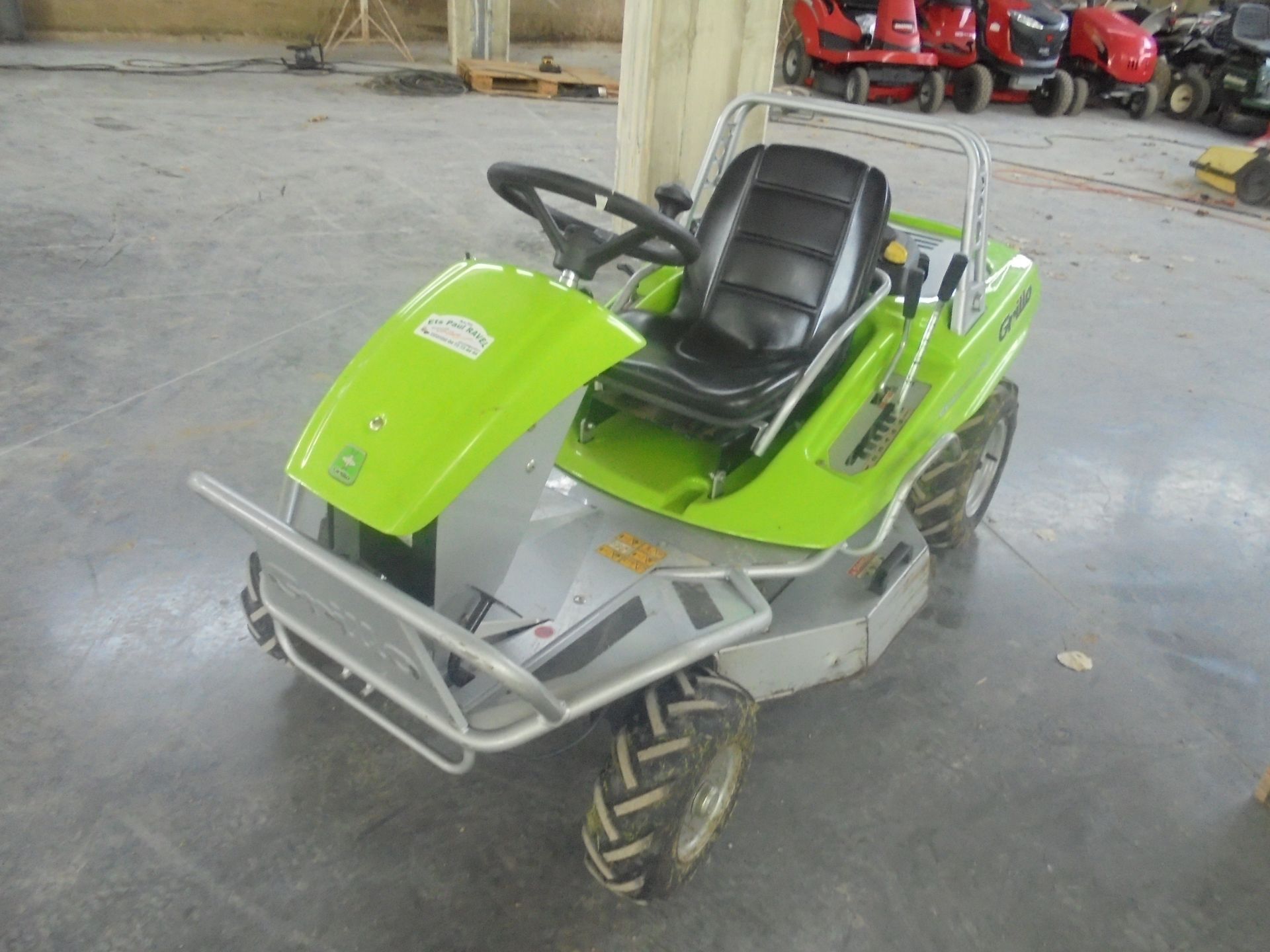 grillo, tondeuse, débroussailleuse, motoculture, montmorin, ravel