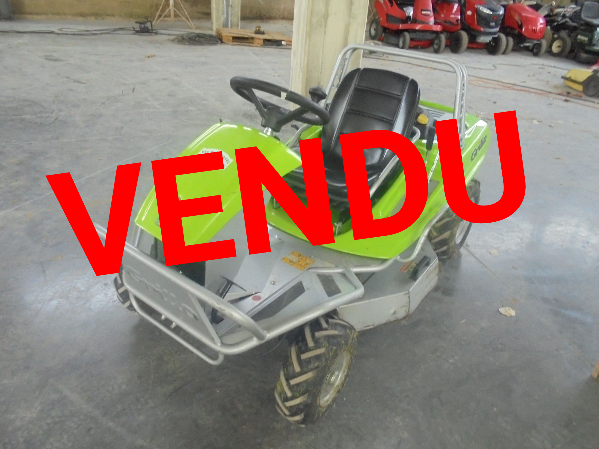 grillo, tondeuse, débroussailleuse, motoculture, montmorin, ravel