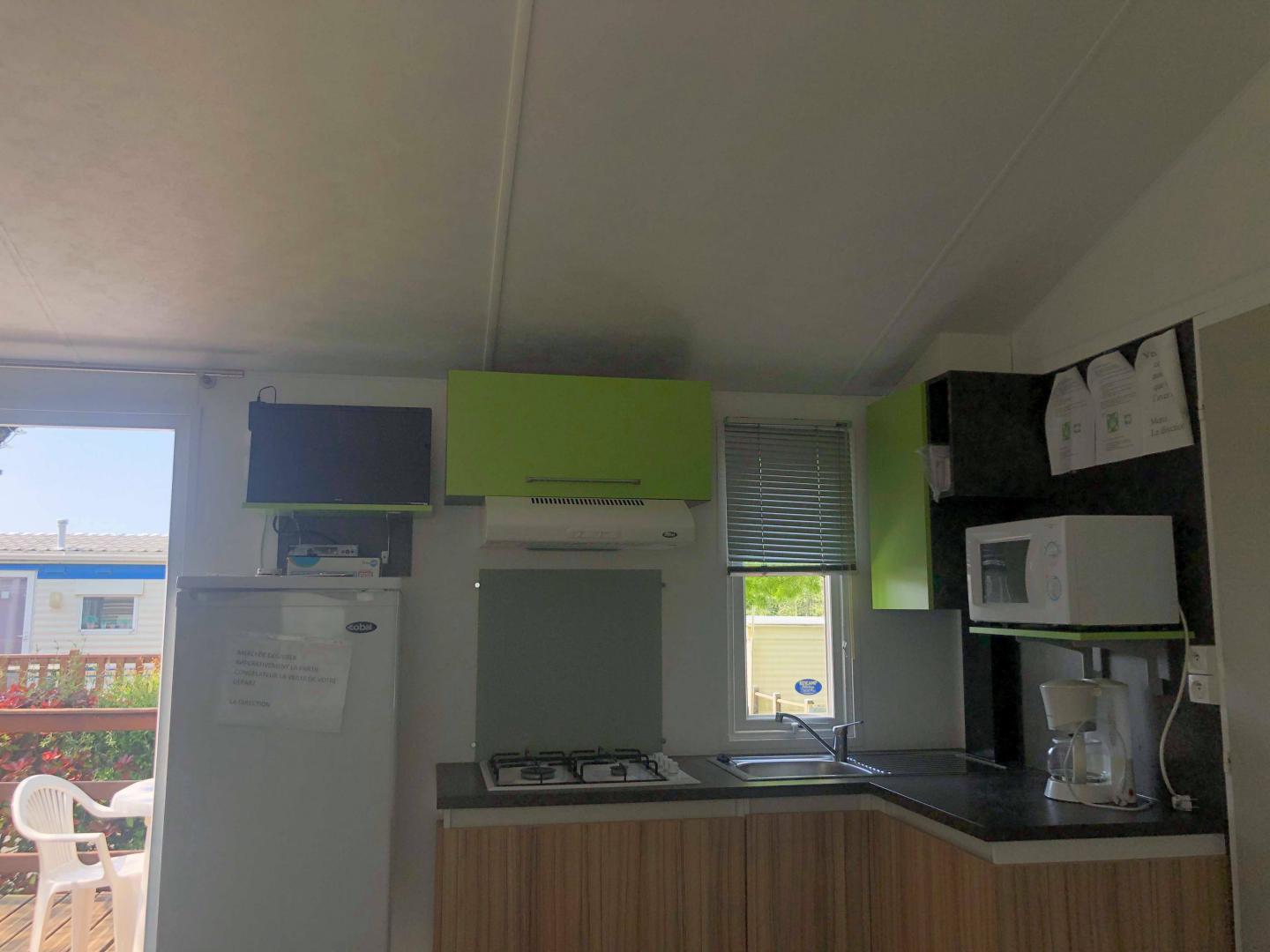Cuisine équipée mobil-home