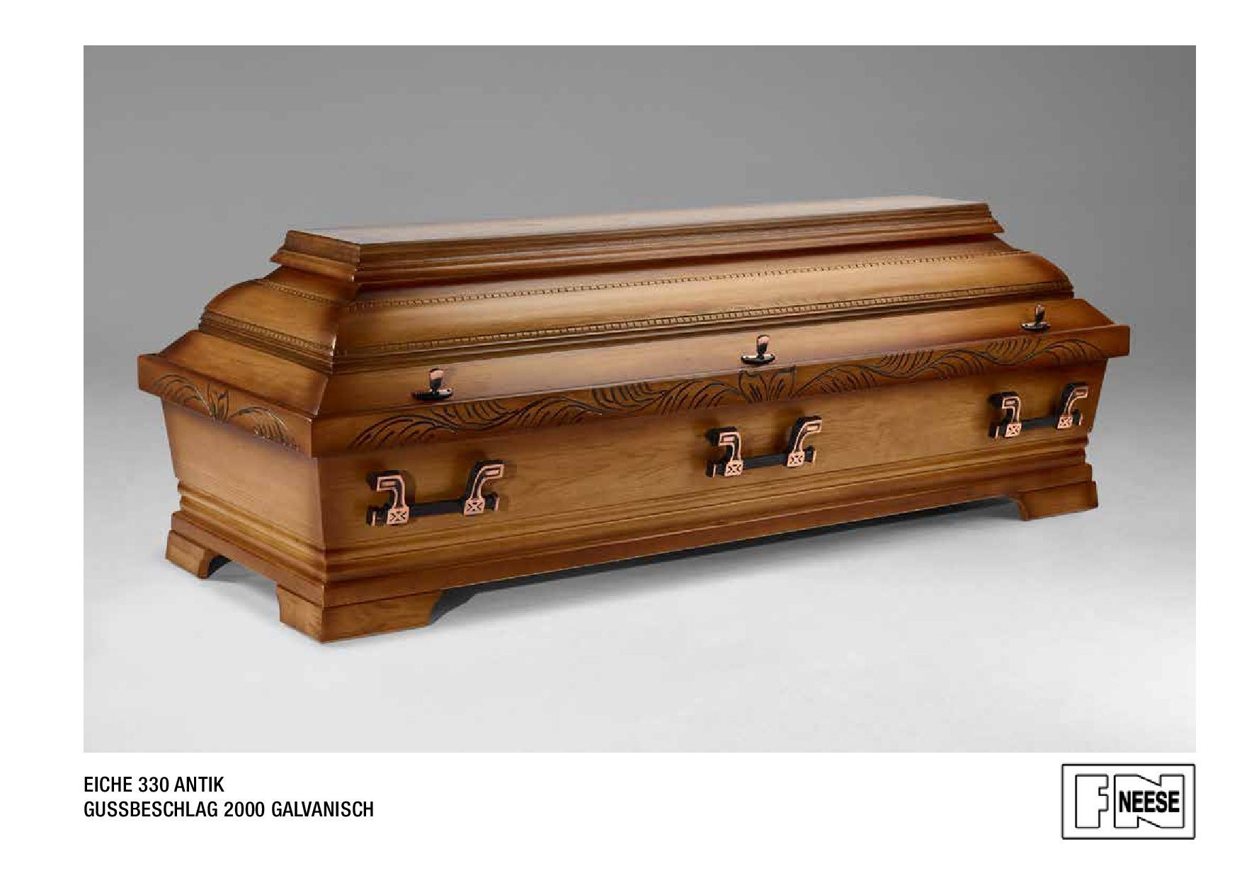 Sargfabrik Neese | Lage | Katalog 2021 | Eiche