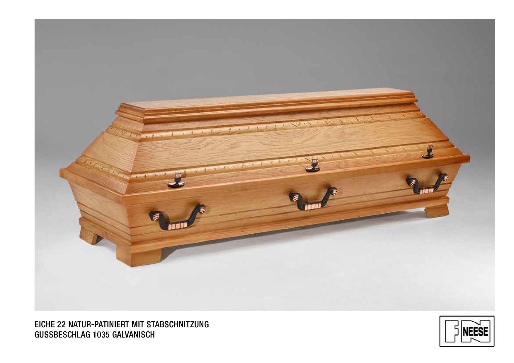 Sargfabrik Neese | Lage | Katalog 2021 | Eiche