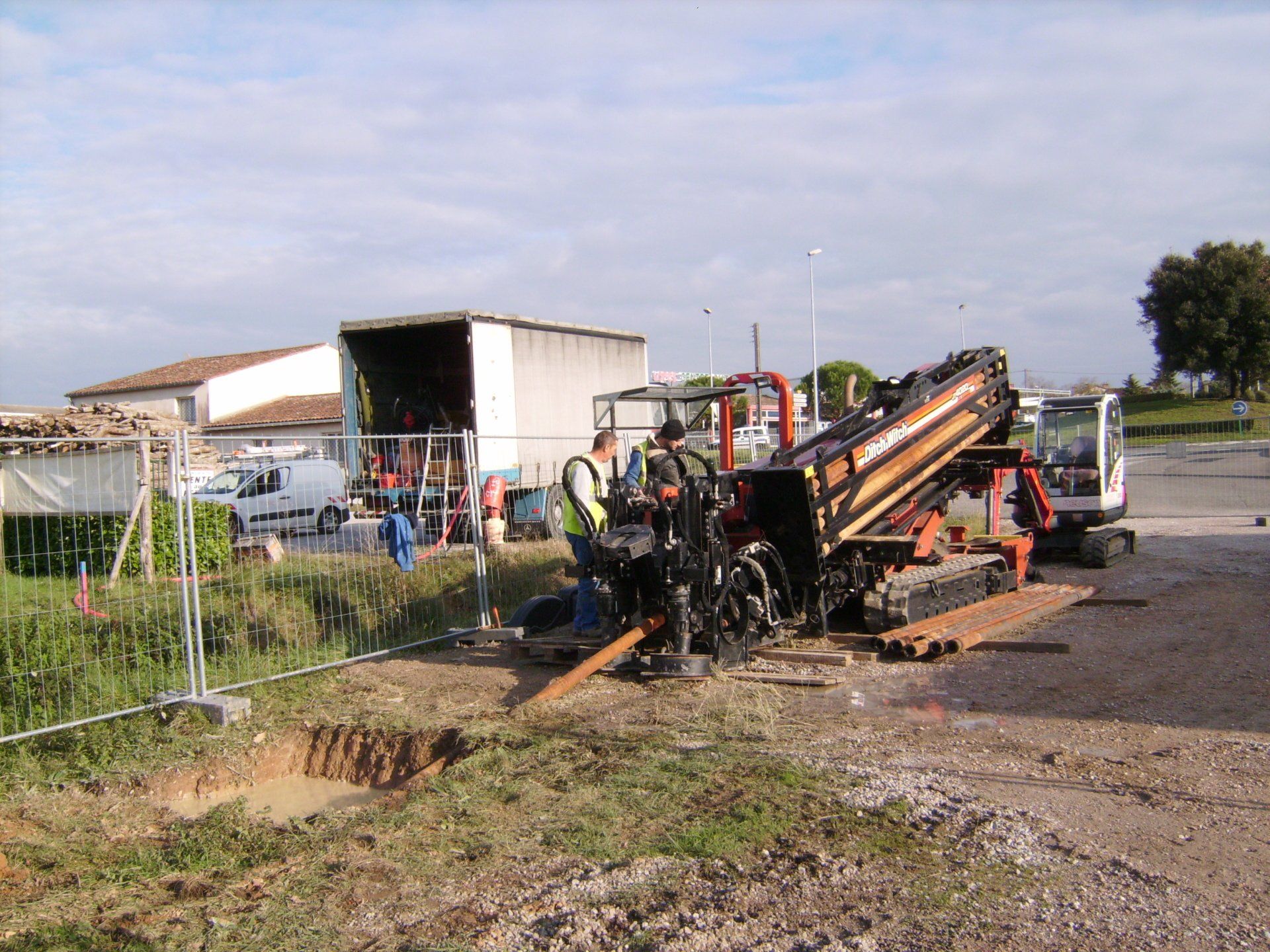 Machine pour le forage horizontal dirigé