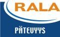 RALA-logo, jossa on sininen ja oranssi swoosh-logo ja sana ”PÄTEVYYS” sinisellä pohjalla