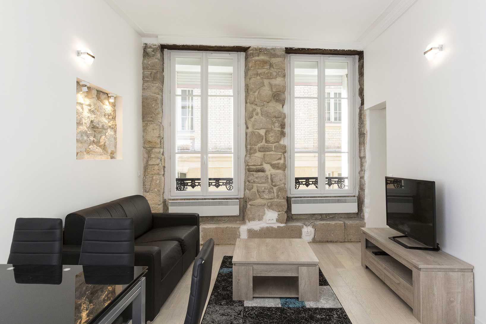 Salon d'appartement.