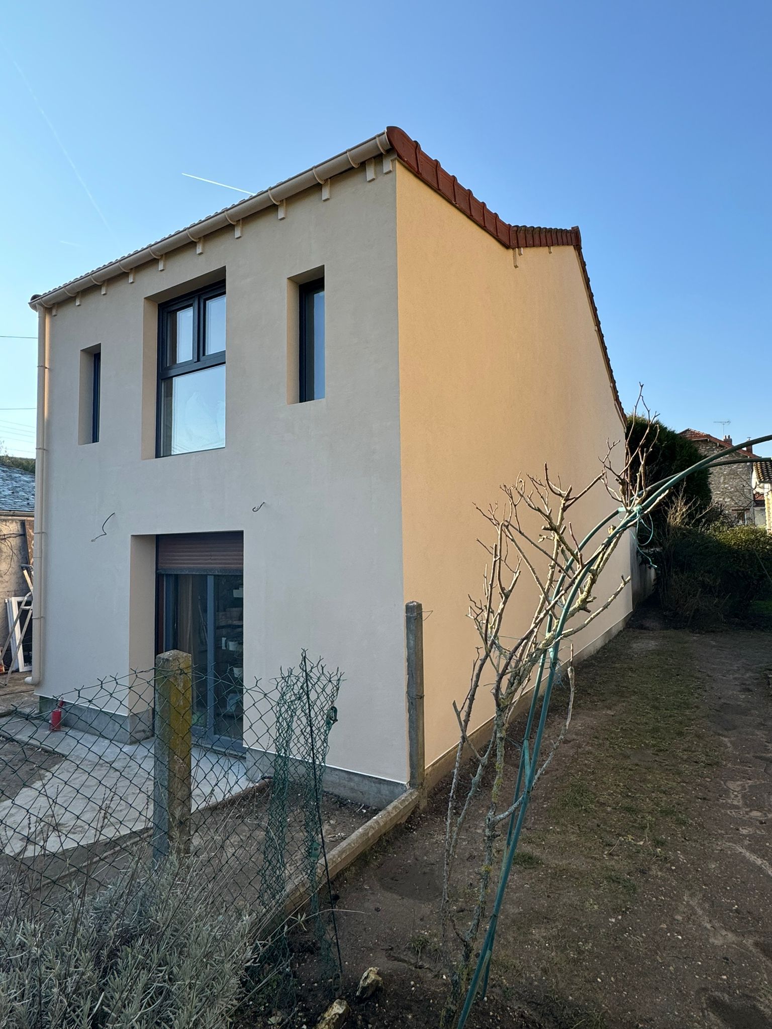 Surélévation d’une maison à Eaubonne 01.