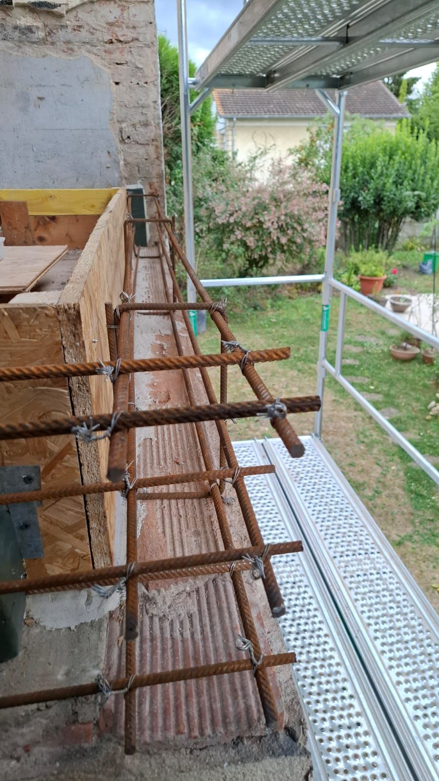 Surélévation d’une maison à Eaubonne 05.