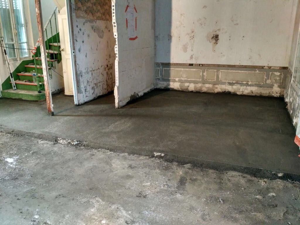 Surélévation de maison Clichy 08.