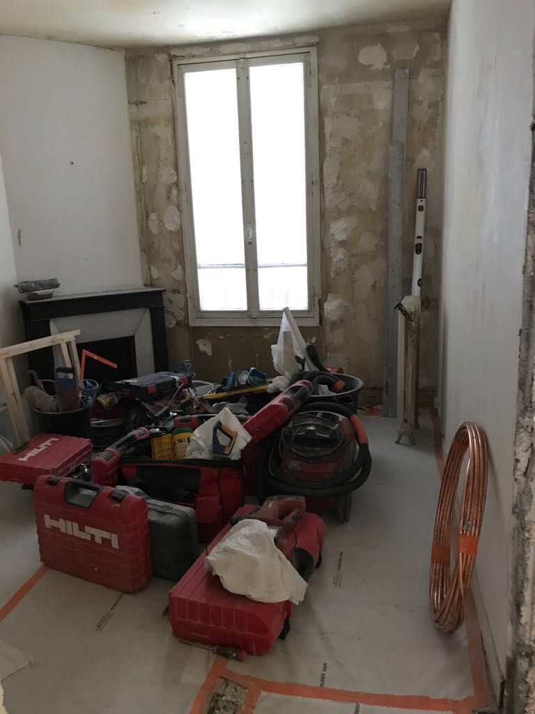 Surélévation de maison Clichy 06.