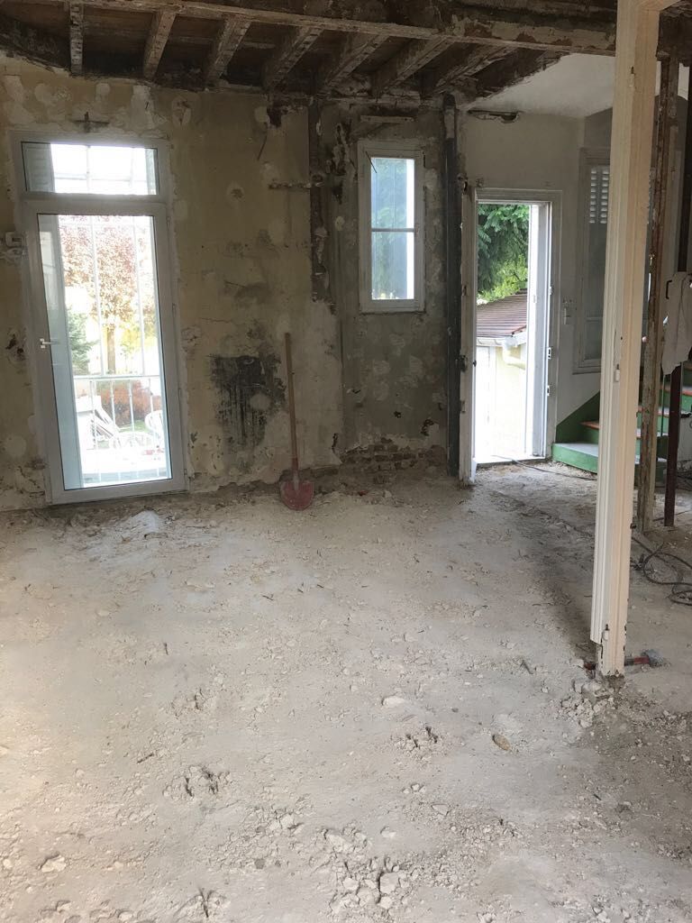 Surélévation de maison Clichy 11.