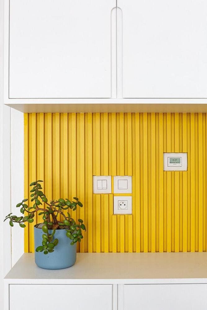 Cuisine orange et blanche 02.