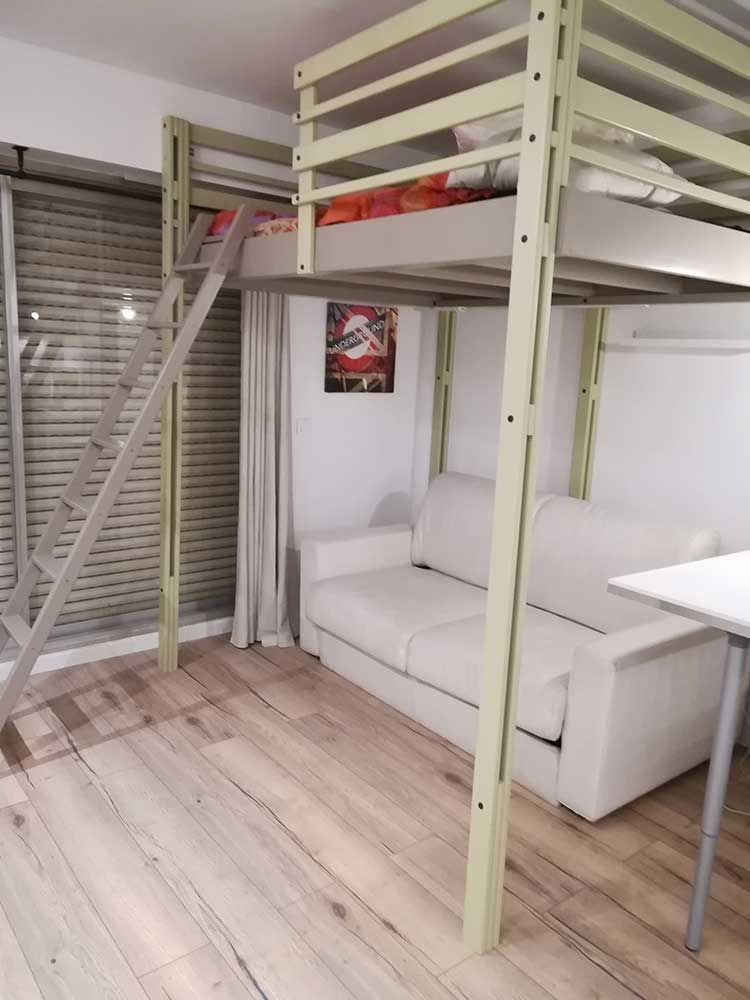 Lit superposé.