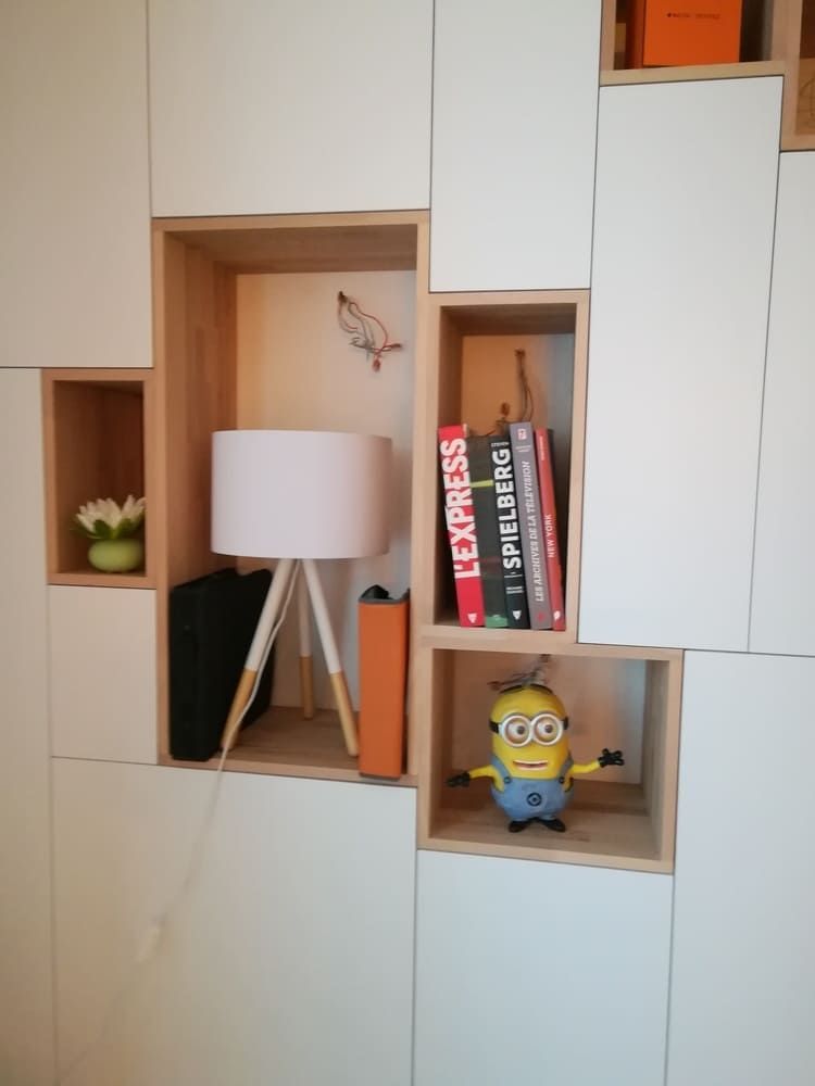 Meubles de rangement avec niches 05.