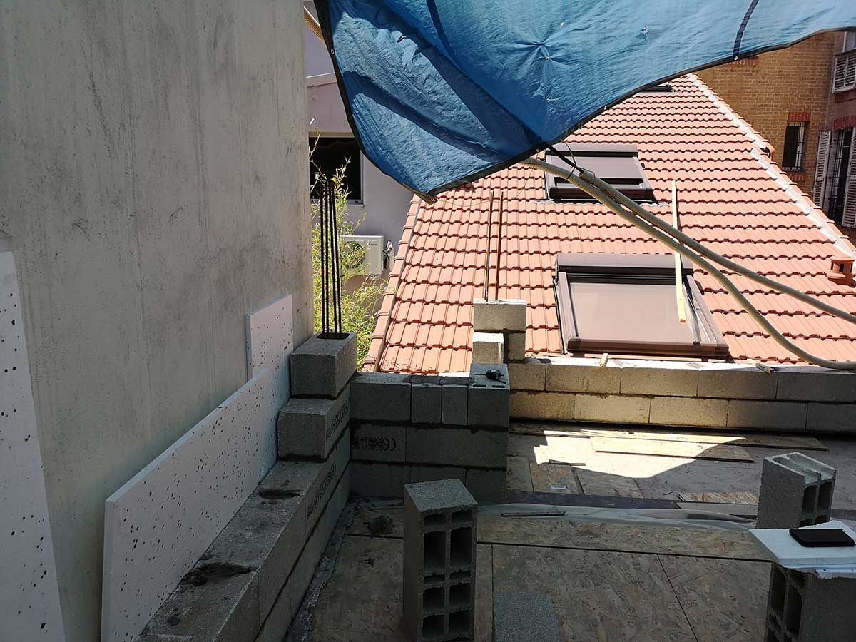 Extension de maison Courbevoie 08.