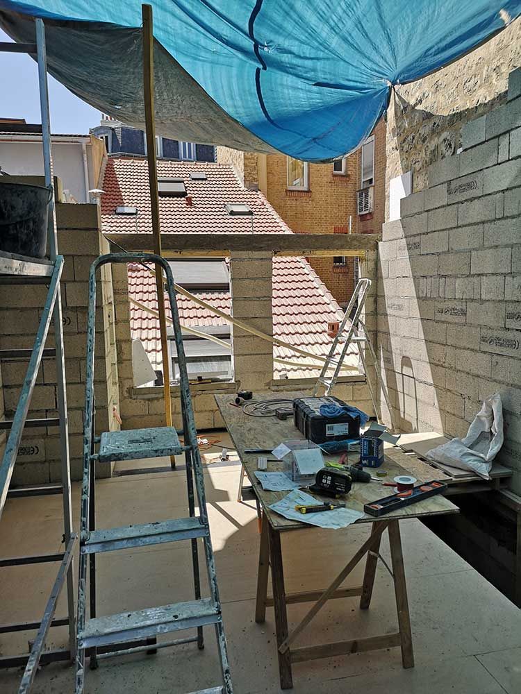 Extension de maison Courbevoie 05.