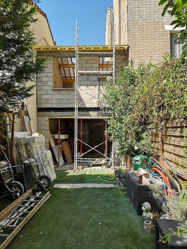 Extension de maison Courbevoie 16.