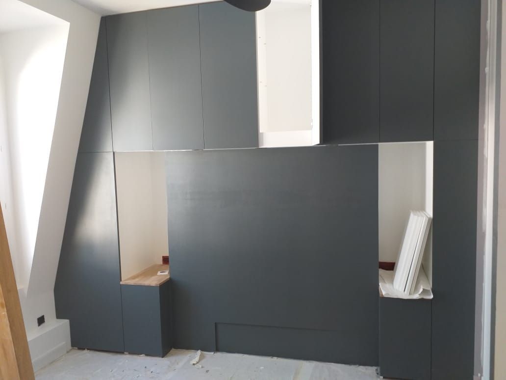 Aménagement de placards.