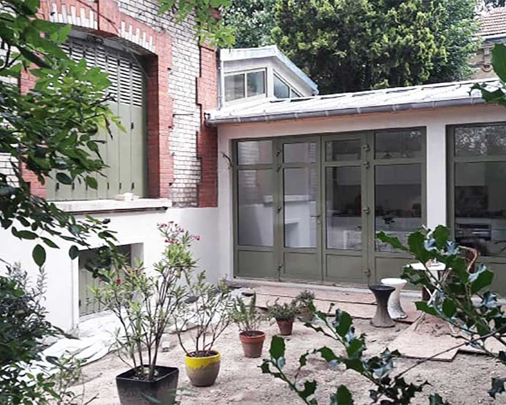 Chantier à Malakoff.