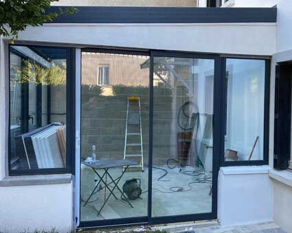 Chantier à Colombes.