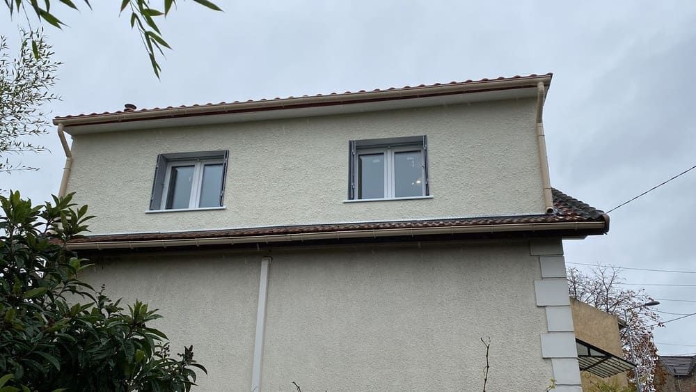 Surélévation d’une maison a Houilles 08.