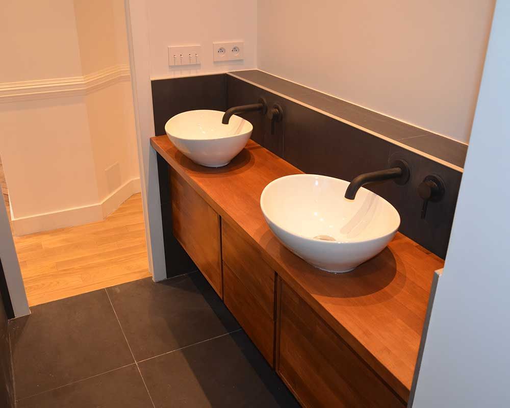 Chantier Boulevard de Malesherbes, Paris.