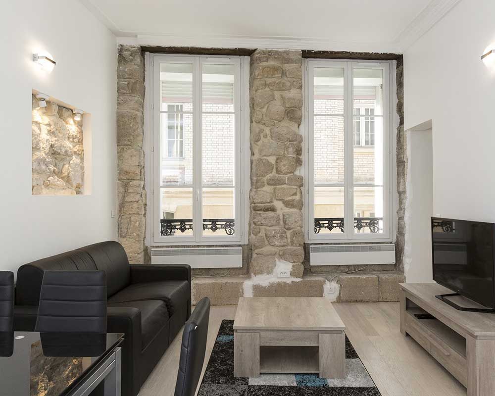 Chantier Rue de la Jussienne, Paris.