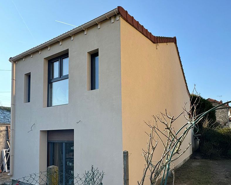 Surélévation de maison à Eaubonne.