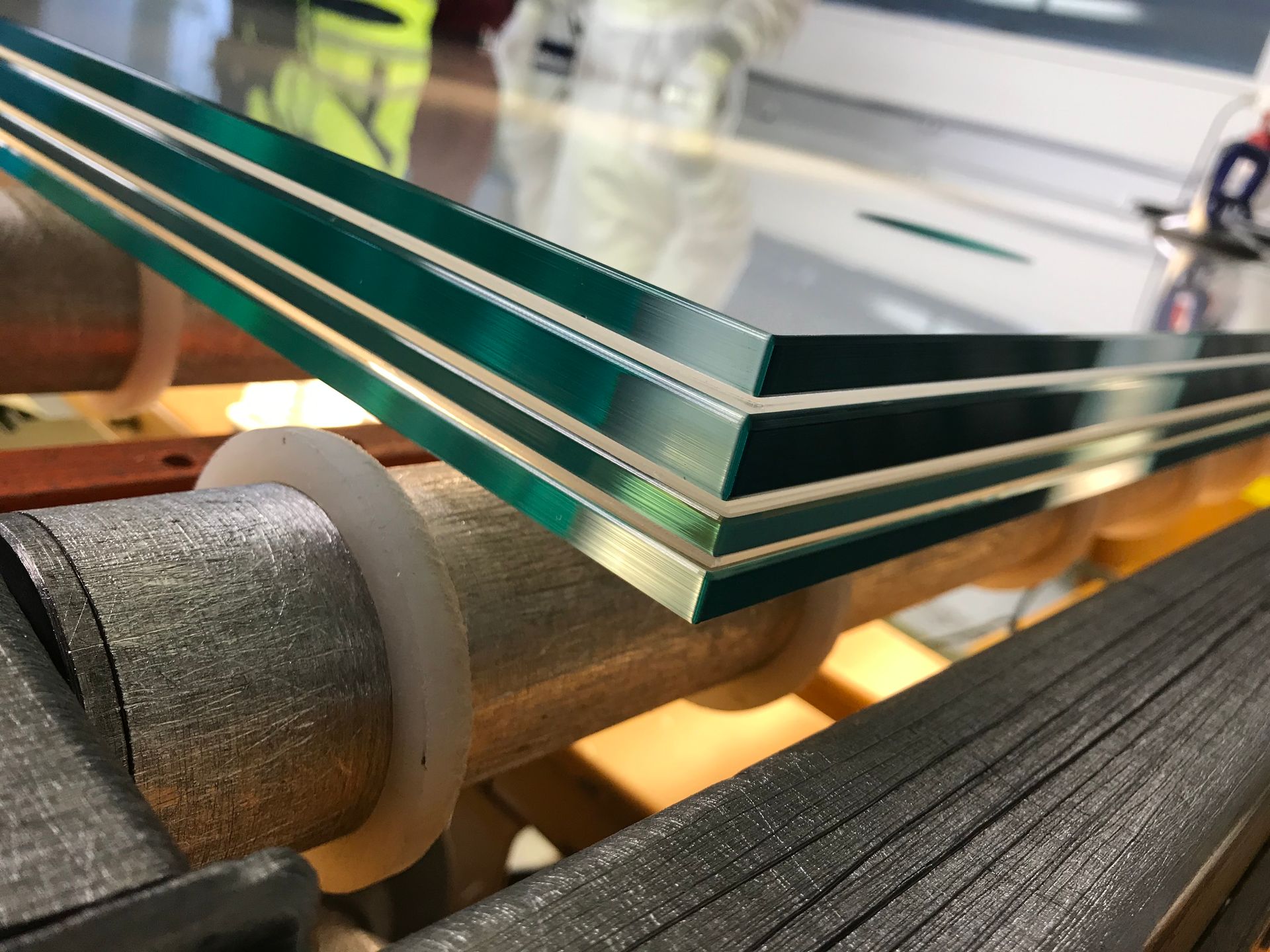 Finnglass curved laminate