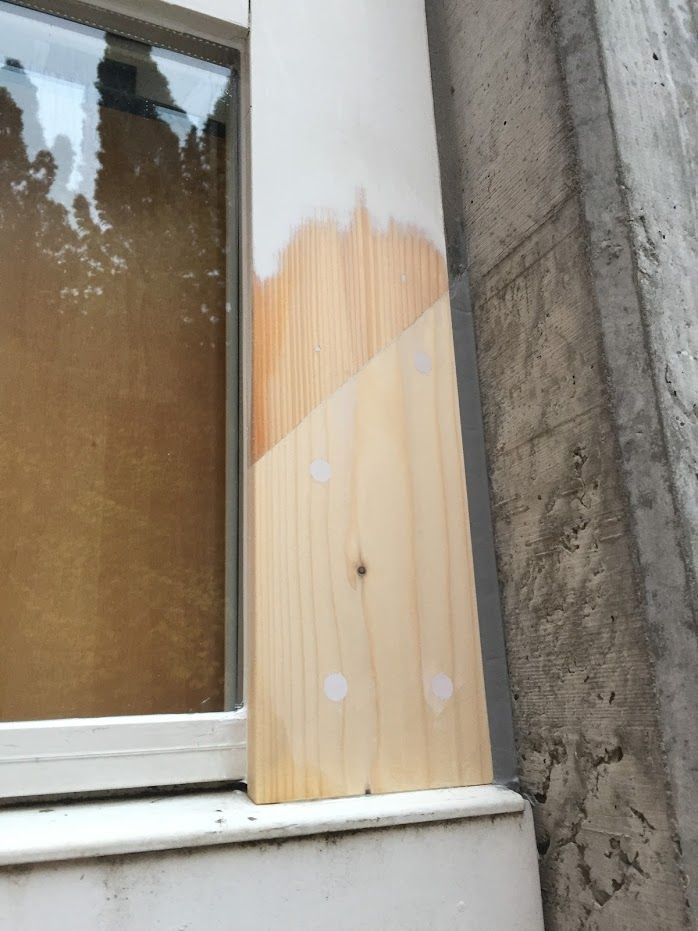 Reparatur Fensterrahmen nachher - kellerhals schreinerservice